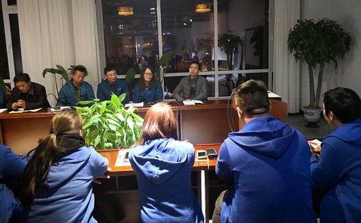 向兄弟公司學習,盛大鋼構一直在進步