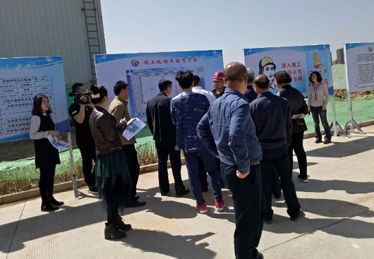 鋼結構施工現場