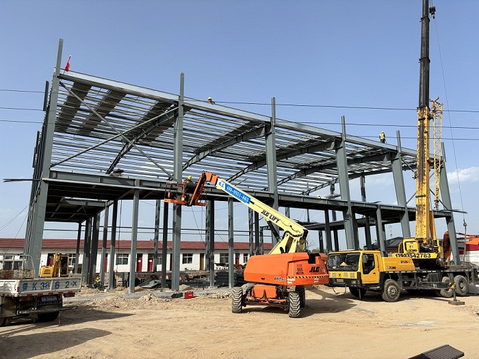 山西鋼結構公司案例